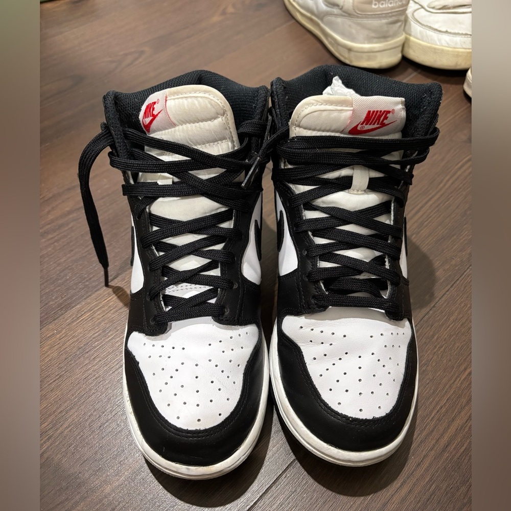 Nike air Jordan panda high tops dunks women’s size 7.5